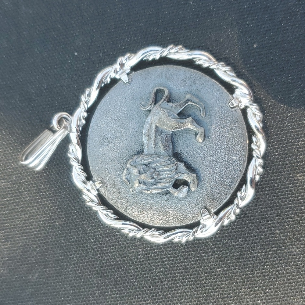 Vintage 70's Anson Leo Zodiac Pendant